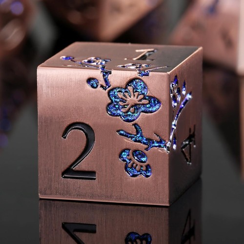 Metal dice pcs heavy solid - dice,,