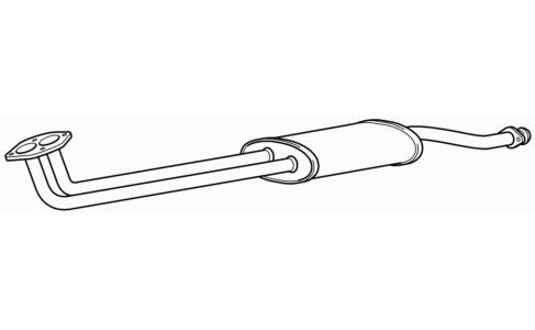 Front exhaust pipe - exhaust,