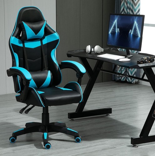 Swivel gaming chair faux - swivel,