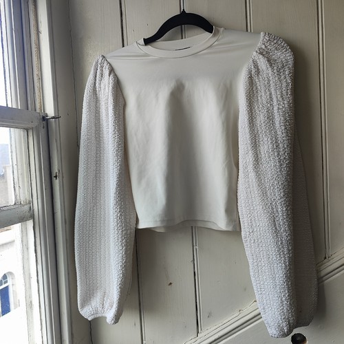 Bershka long sleeved textured - long,