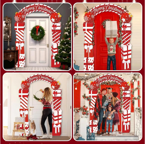 3pcs christmas door porch - christmas,