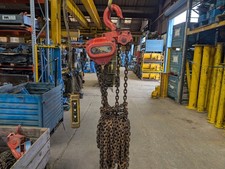 Chain Block And Tackle Manual Hoist 10000kg (12t) 12m Height Of Lift *Ex Hire*