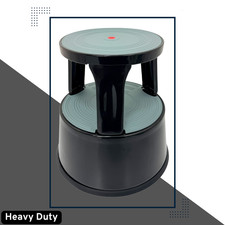 Durable Black Steel Kick Step