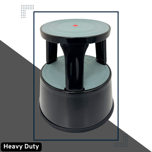 Durable black steel kick - black,
