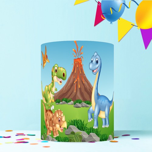 Dinosaur wrap around edible - dinosaur,