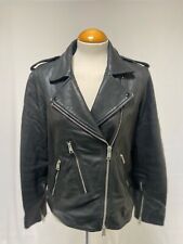 All Saints Leather Jacket Elva Biker Style