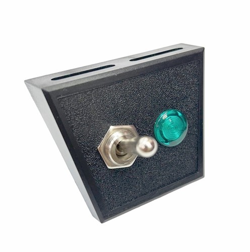 12v 25a toggle switch green - 12v,