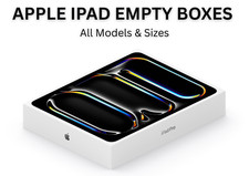 GENUINE APPLE IPAD EMPTY BOX - IPAD AIR/ PRO - ALL GENERATION / SIZE