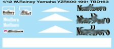 1/12 DECALS for Yamaha YZR500 1991 WAYNE RAINEY TBD163