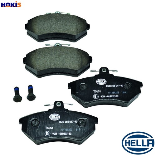 Brake pad set disc - disc, 8db