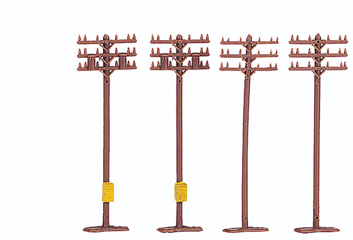 Gauge telephone poles 12 - -,