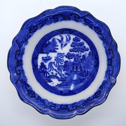 Doulton england flow blue - flow,