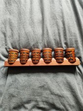 1960's Hornsea Pottery England Spice Jars And Rack