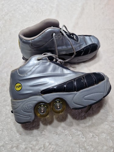 Quad kick roller - roller, skates