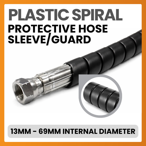 Plastic spiral hose - plastic,