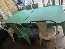 Upcycled Vintage Dining Table