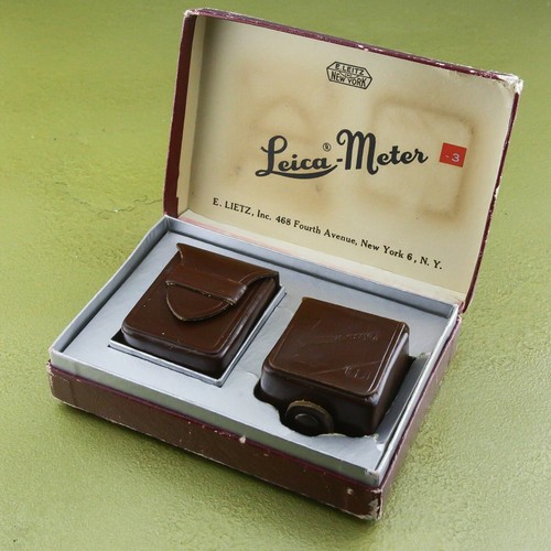 Vintage leicameter e - leicameter, 3,