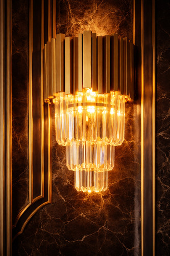 Art deco wall light - art,