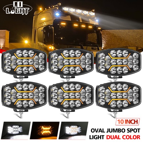 Led jumbo oval spot - oval,