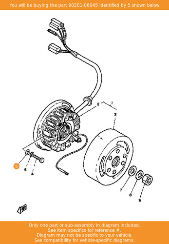 Yamaha washer plate - yamaha,