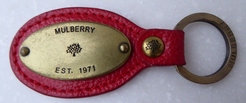Rare mulberry plaque - plaque, red