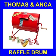 Raffle Drum tombola fundraising raffle Machine Metal Drum raffle tickets balls