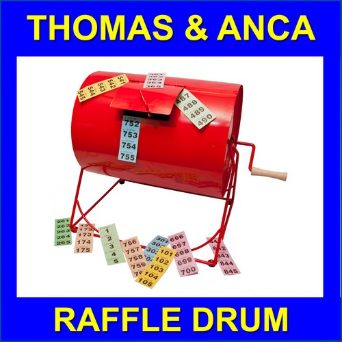 Raffle drum tombola - raffle,