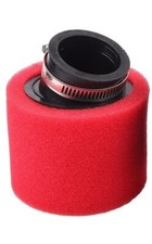 Red Angled Foam 44mm Pit Bike Air Filter