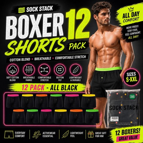 Pairs mens boxer shorts - mens,
