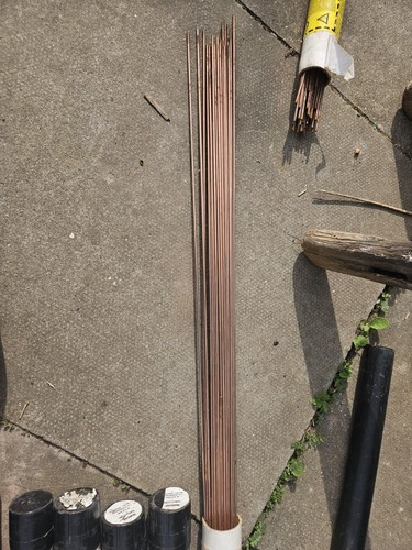 Gas welding rods copper - 6,