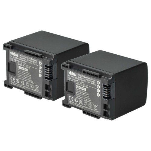 Battery for canon - 2x, legria