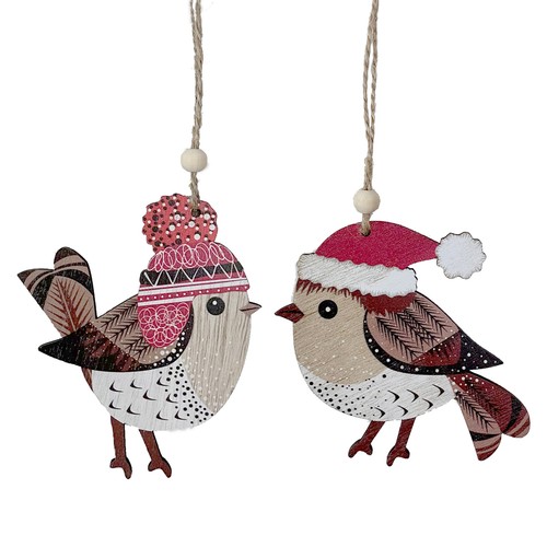Christmas robin decoration - robin,
