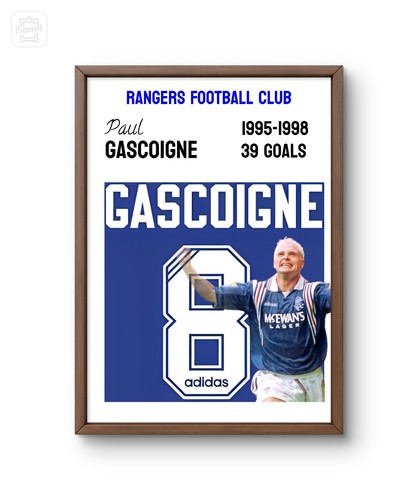 Paul gascoigne glasgow rangers - gascoigne,
