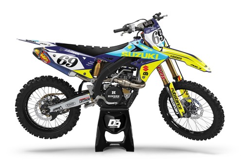 Suzuki motocross decals - motocross,