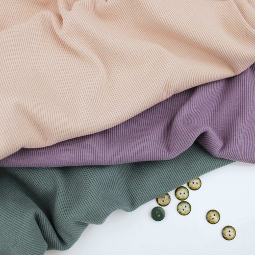 Fine ribbed cotton - ribbed,