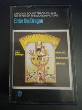 Original 1973 Enter The Dragon (BRUCE LEE) Soundtrack Cassette Tape