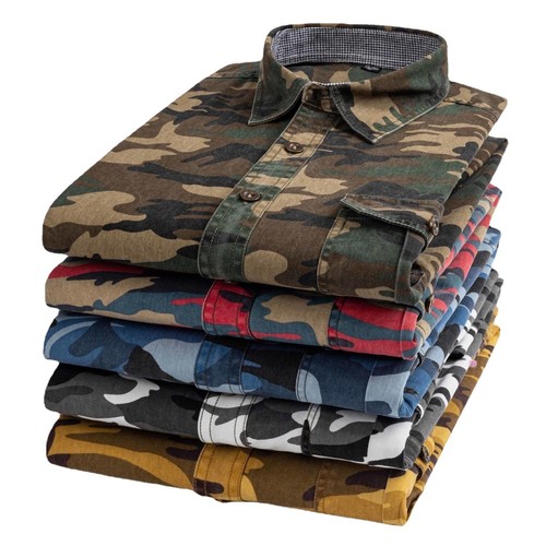 Mens cotton camo - mens, sleeve