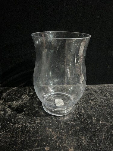 Vintage hurricane glass lamp - vintage,