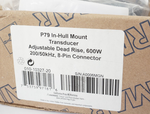 Airmar p79 hull moumt - in-hull,