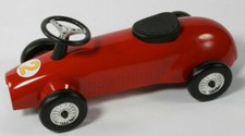 SPEEDSTER METAL CAR SCOOT ALONG KIDS CHILDRENS FOOT TO FLOOR, Not Pedal, RED