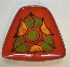 Poole Pottery Delphis Design Pin Tray Dish Vintage No. 81 SIGNED 1960s