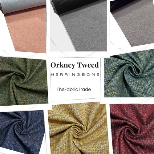Orkney tweed upholstery - upholstery, fabric