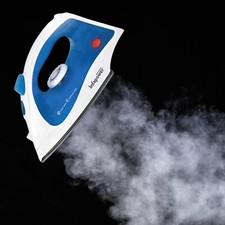 1400W Clothes Steam Iron Non-Stick Teflon Soleplate Dry Steam Garment Press