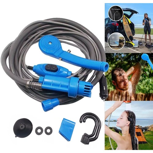 12v camping shower electric - shower,
