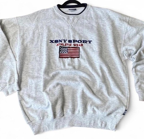 Vintage xsny sport usa flag - vintage,