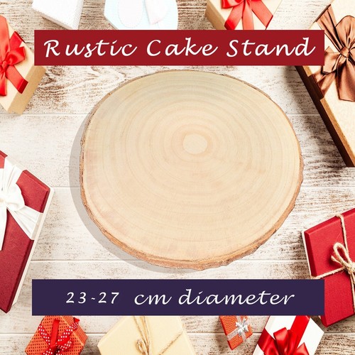 Large log slice wedding table - wedding,