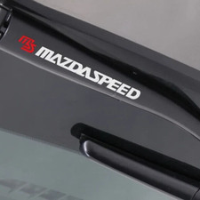 mazda speed Wing Mirror Window Glass wiperblade Decals Stickers for car x2