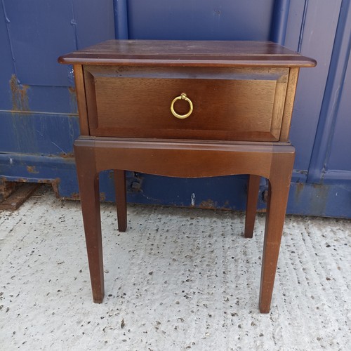 Stag minstrel bedside table - bedside,