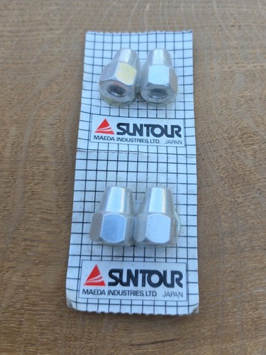 Suntour japan bmx axle nuts - bmx,