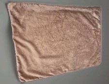 2x Laura Ashley Vintage Rectangle Velvet Cushion Cover 45/65cm. Taupe